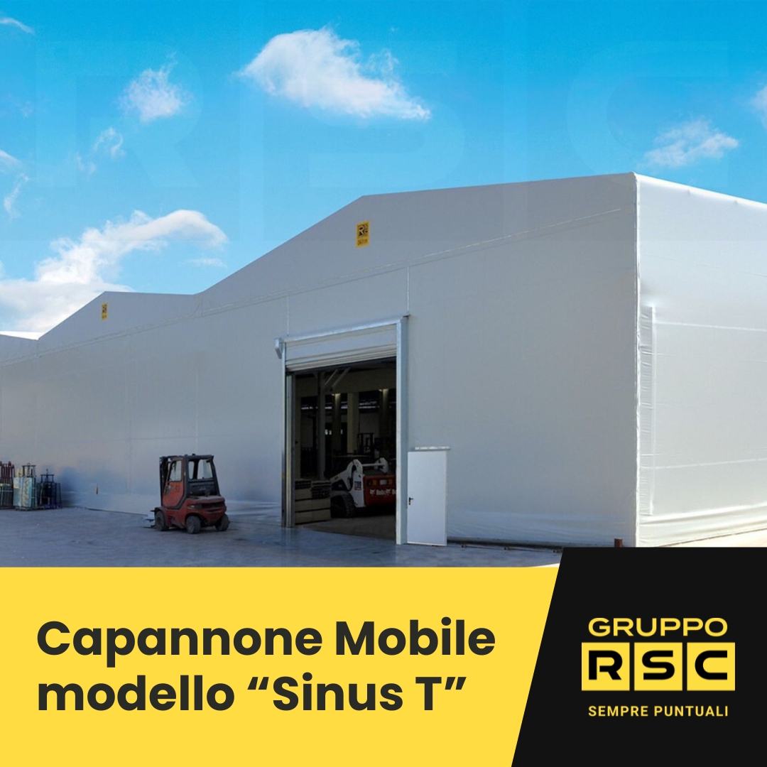 Capannone in PVC modello “Sinus T” (1)