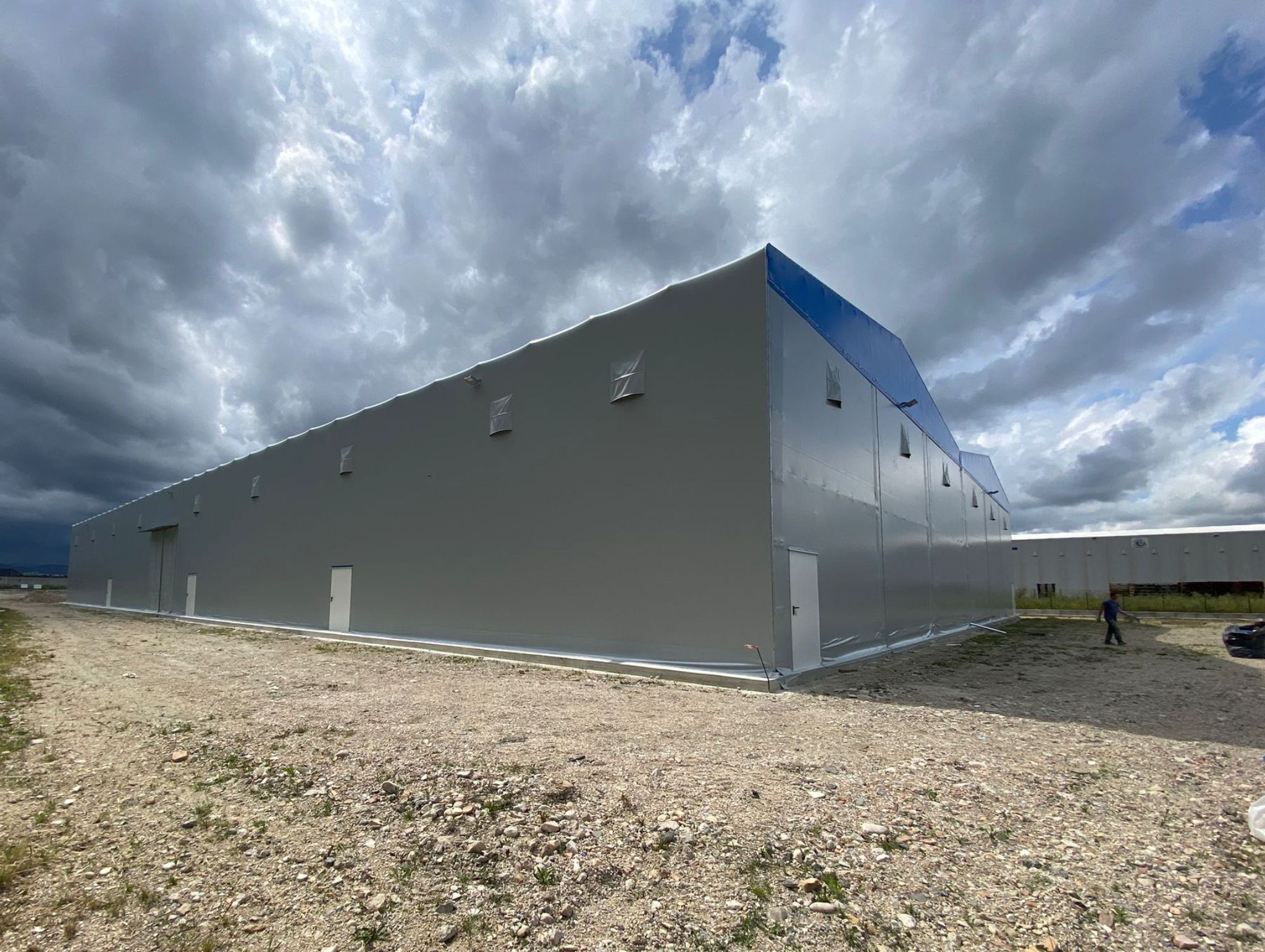 tunnel mobili in pvc