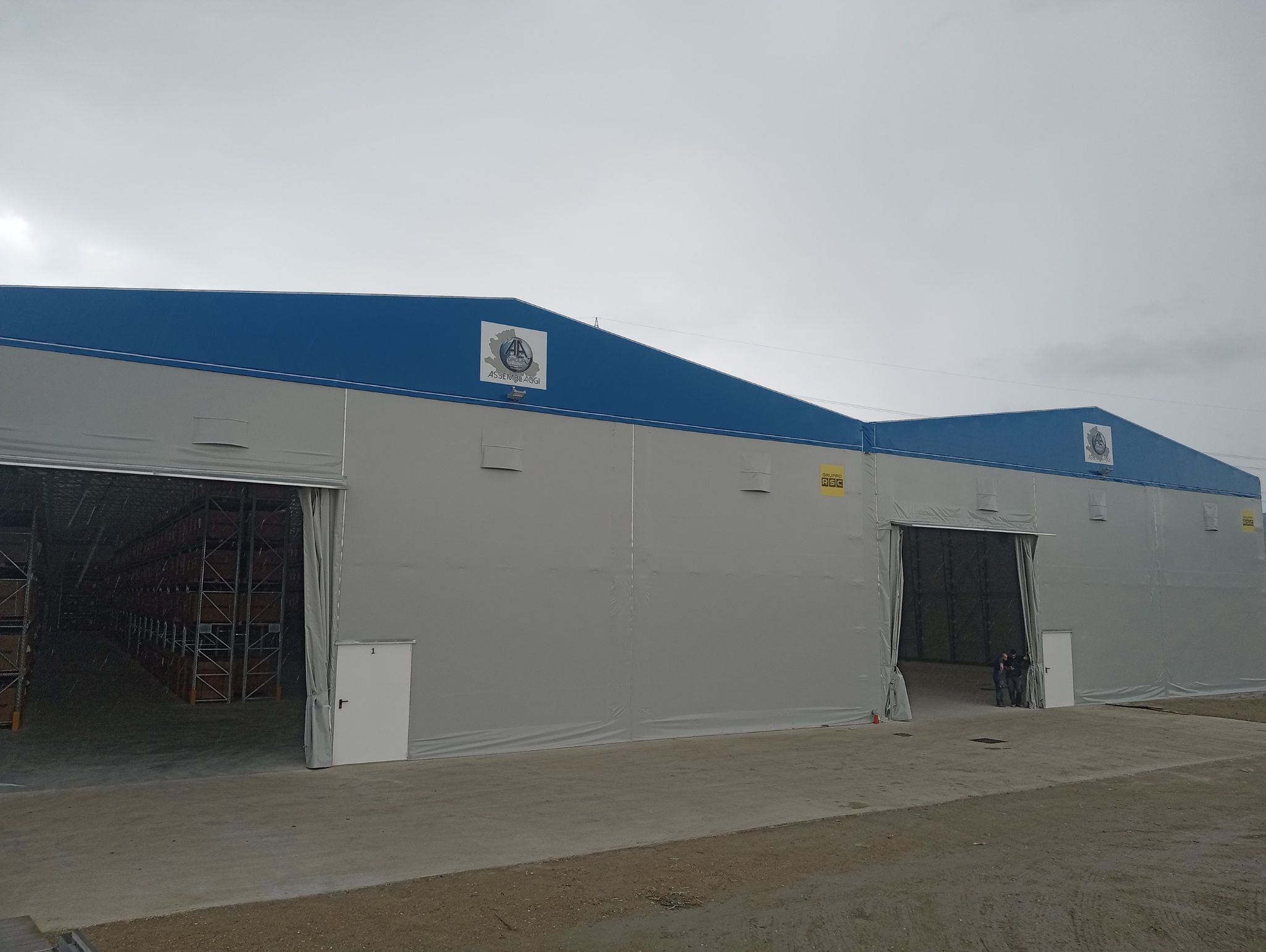 coperture industriali in telo pvc