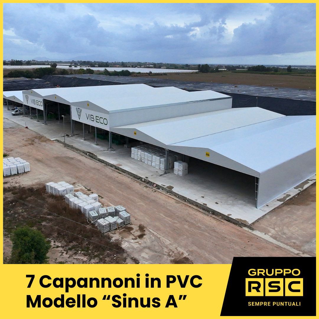 capannoni industriali in pvc