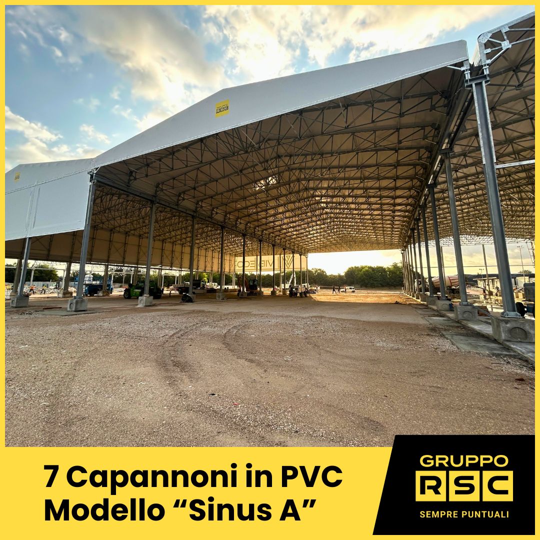 capannoni industriali in pvc
