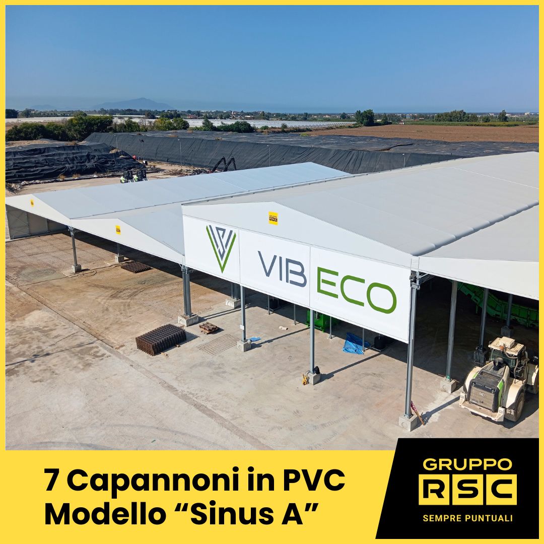 capannoni industriali in pvc