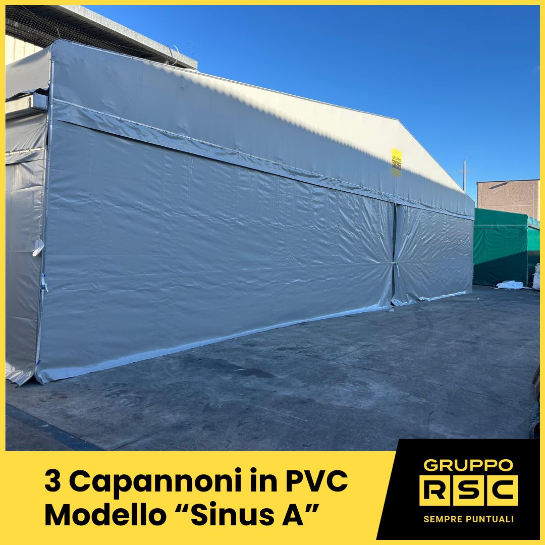 capannone mobile industriale mod. Sinus A